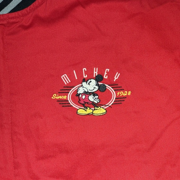 Disney Red Mickey Mouse Bomber Jacket - Picture 4 of 11